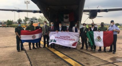 México dona 150 mil dosis de vacuna contra Covid-19 a Paraguay