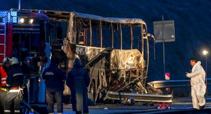 ¡Tragedia en Bulgaria! Mueren 12 niños tras incendio de autobús