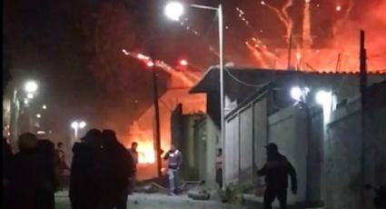 Explosión de pirotecnia en Tultepec deja al menos dos muertos