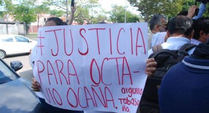 Con marcha, tabasqueños piden justicia para Octavio Ocaña 