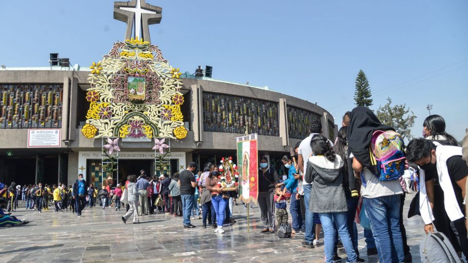 Basílica de Guadalupe en CDMX.