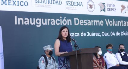 Oaxaca, primer entidad en implementar Desarme Voluntario y Ferias de la Paz