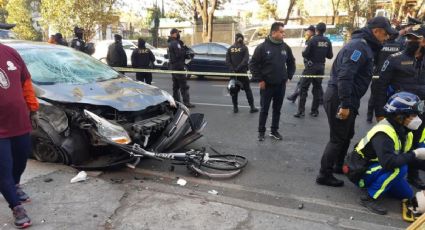 Vehículo atropella a peregrinación de ciclistas en Tlalpan; hay 12 lesionados