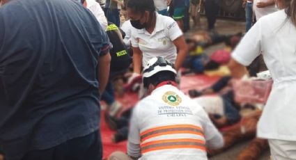49 muertos y 58 heridos en accidente vial: Protección Civil Chiapas