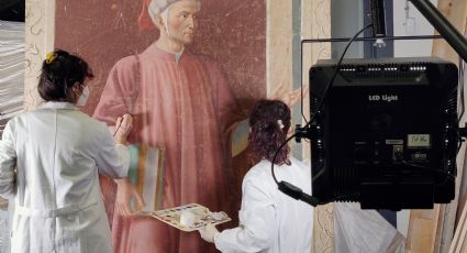 Restauran el retrato más famoso del poeta Dante Alighieri