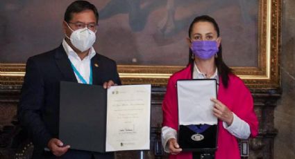 Nombra GCDMX huésped distinguido a presidente de Bolivia