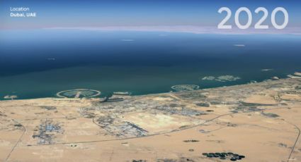 Google Earth crea carpeta temporal de evolución de la tierra en 37 años