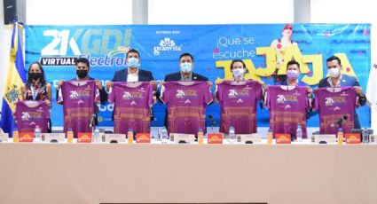Presentan medalla y playera oficial del 21K Guadalajara virtual