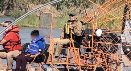 Rescata INM a menor migrante abandonado en Río Bravo