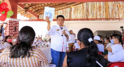 Promete candidato del PAN-PRI y PRD construcción en un hospital en Guerrero