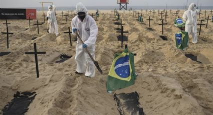 Brasil reporta menos de 800 muertes diarias por Covid-19