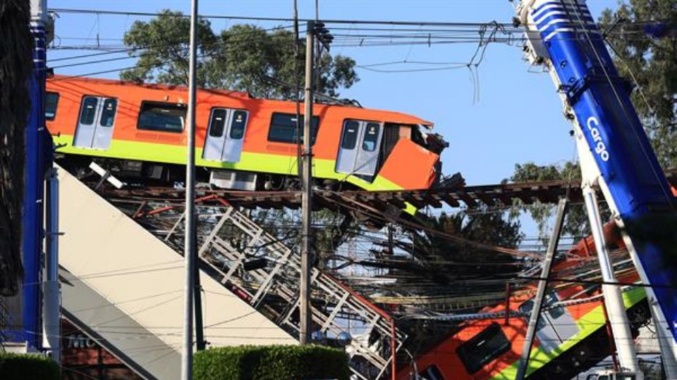 Accidente de la línea 12 del metro.