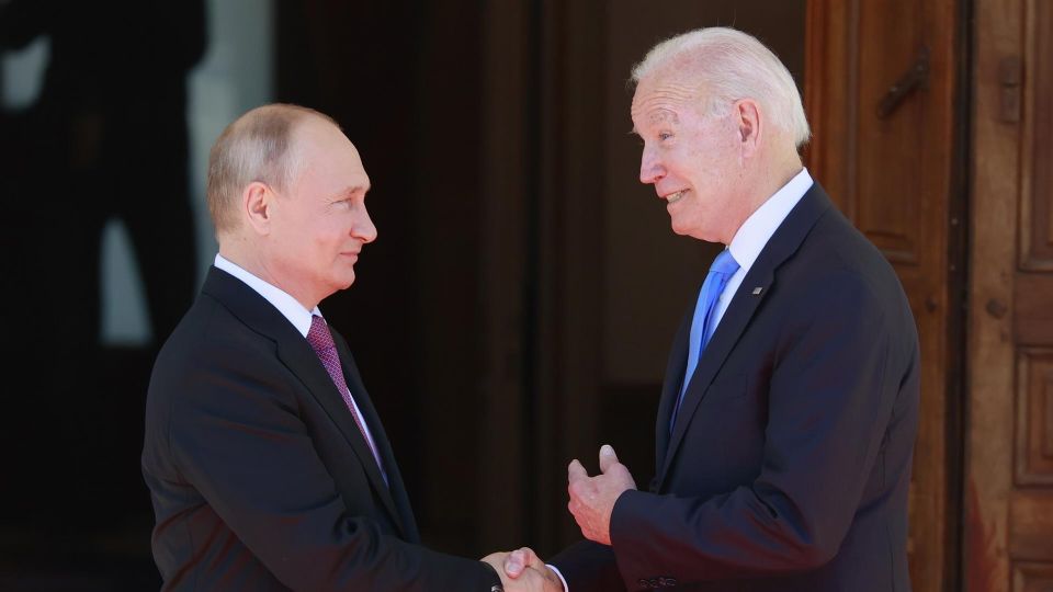 Vladímir Putin y Joe Biden, presidentes de Rusia y EU