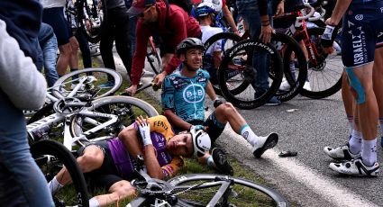 Tour de Francia: Denunciarán a mujer que provocó caída a ciclistas