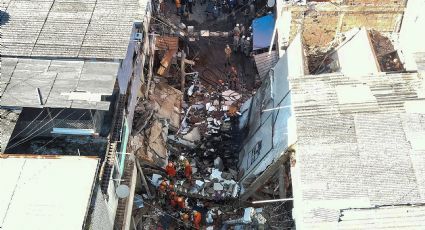 Se desploma edificio en Río de Janeiro