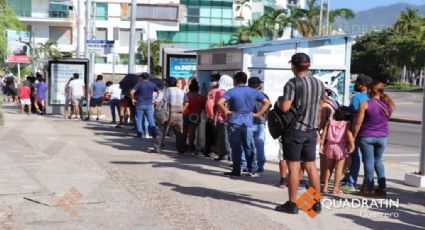 Acapulco: Largas filas en nuevos módulos de pruebas rápidas de Covid-19