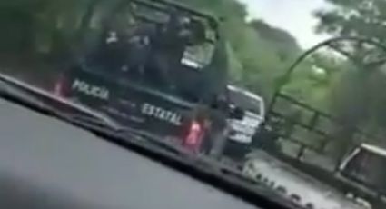 VIDEO: Se registra nueva emboscada contra policías en zona sur del EdoMéx