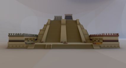 Comienza instalación de maqueta monumental Mexico-Tenochtitlan en Zócalo