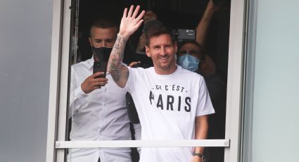 Messi aterriza en París y causa revuelo