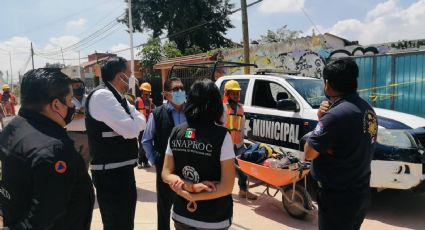 Explosión en Tultepec deja dos heridos