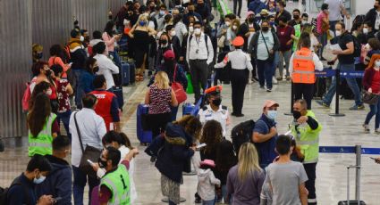 ¿Cuántos turistas internacionales ingresaron y salieron de México en julio 2021?