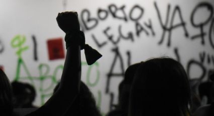 Protestan feministas en el poder judicial de la CDMX