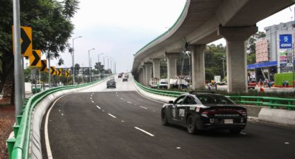 Inaugura Sheinbaum puente vehicular del humedal de Cuemanco