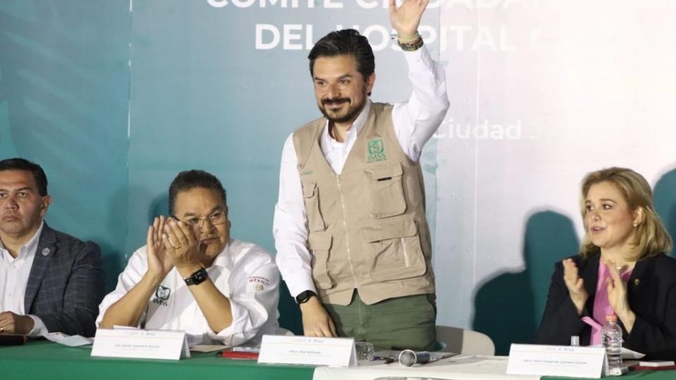 Zoe Robledo detalló que la nueva unidad hospitalaria tendrá 260 camas.