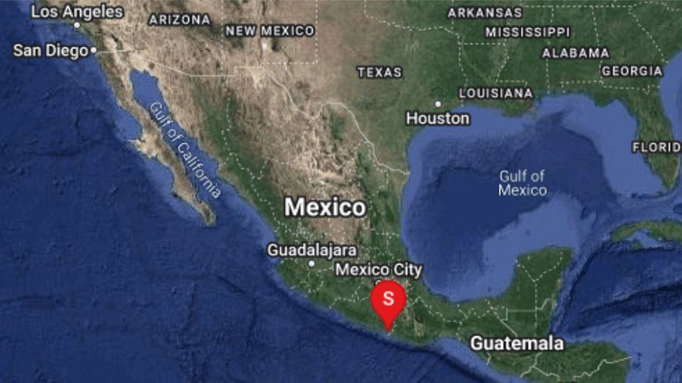 Se registró un sismo de 5.1 en Guerrero.