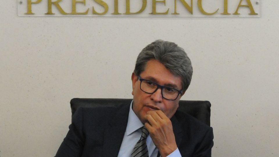 El coordinador de Morena en el Senado, Ricardo Monreal.