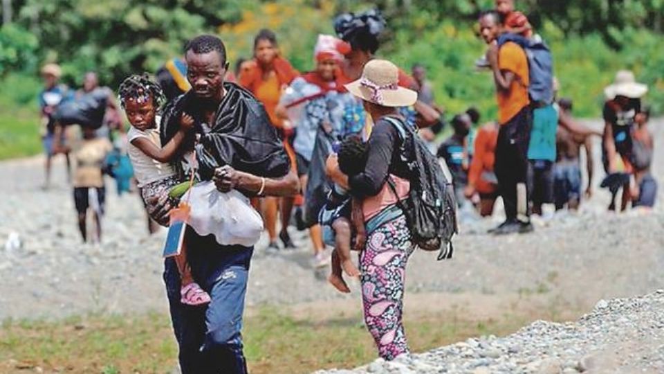 Migrantes en su paso por Tamaulipas