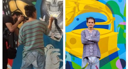 Quetzal Fuerte, el muralista mexicano que se convirtió en artista oficial de los Latin Grammy