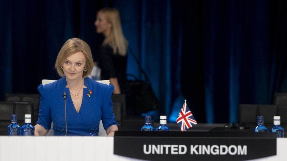 Liz Truss, primer ministro del Reino Unido renunció a su cargo hoy