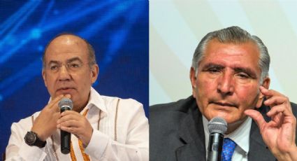 Felipe Calderón: Hay investigación internacional en su contra, dice Adán Augusto