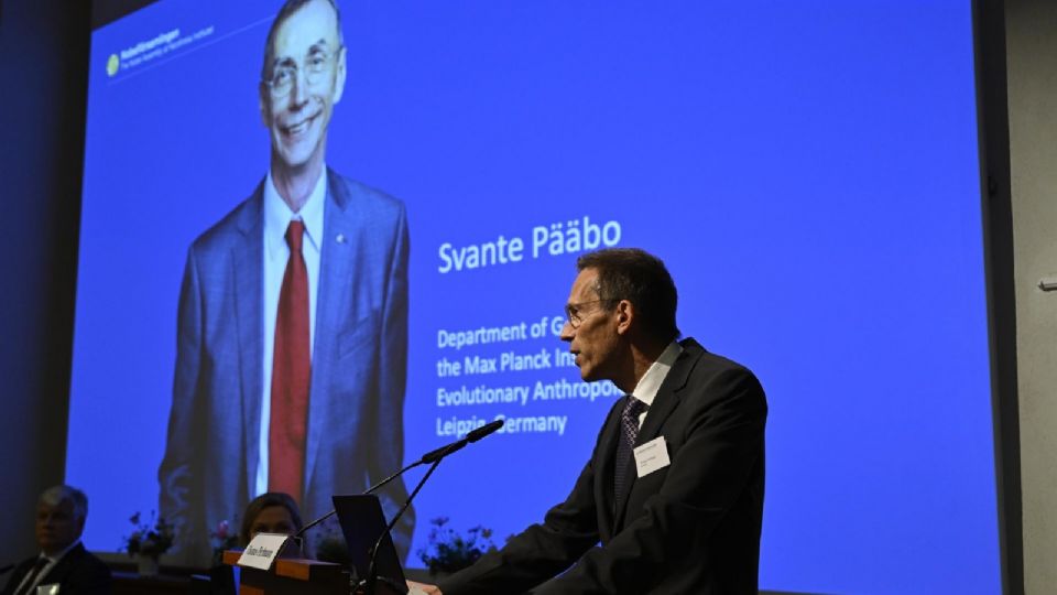 Svante Pääbo el ganador del Premio Nobel de Medicina