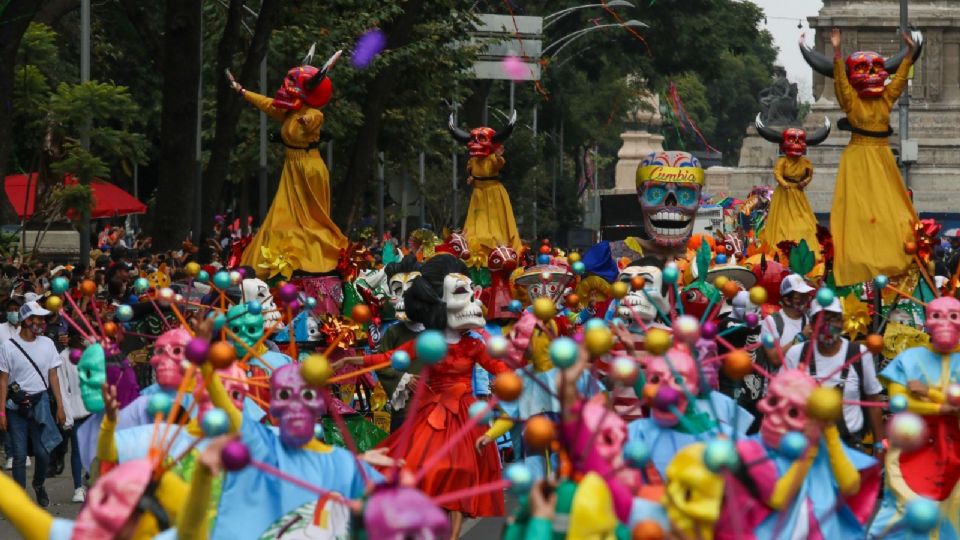 En 2021, casi un millón de espectadores estuvieron en el Gran Desfile de Día de Muertos.