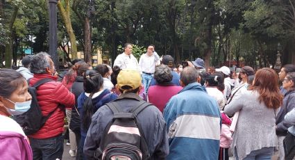 Protestan en Coyoacán contra el alcalde Giovani Gutierrez