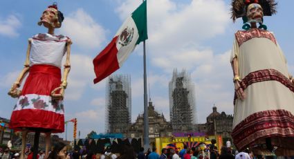 Las tres catrinas más grandes del mundo se disputan el récord guinness y están en México