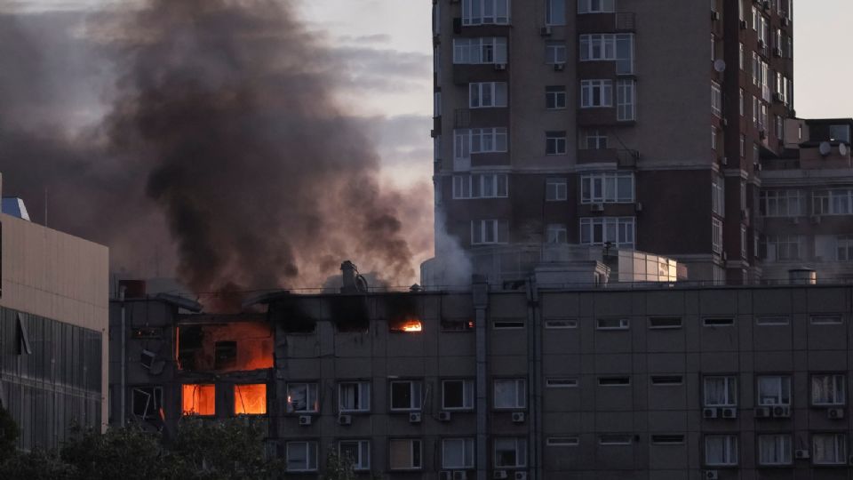 Kiev nuevamente es atacada por Rusia