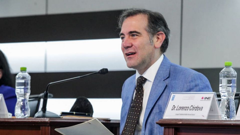 Lorenzo Córdova, consejero Presidente del INE.