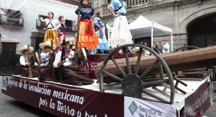 Puebla: Miguel Barbosa preside ceremonia y desfile en el estado