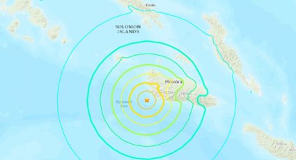 Sismo de magnitud preliminar 7.0 sacude costas de Islas Salomón; activan alerta de tsunami