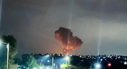 Explosión e incendio en ducto de gas de Pemex, en Acambay, Edomex