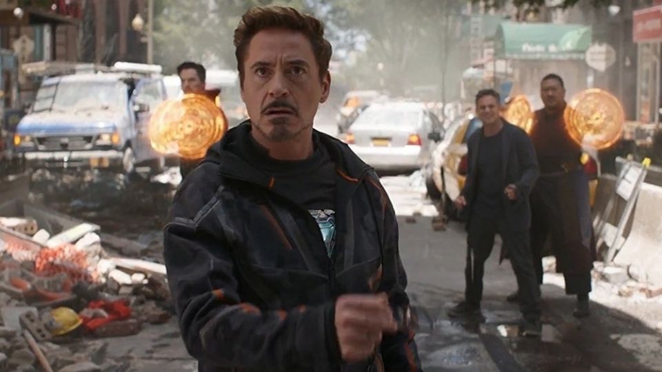 Robert Downey Jr. en su personaje de Iron Man.