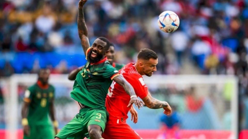 Suiza se impone 1-0 sobre Camerún en el Mundial de Qatar.