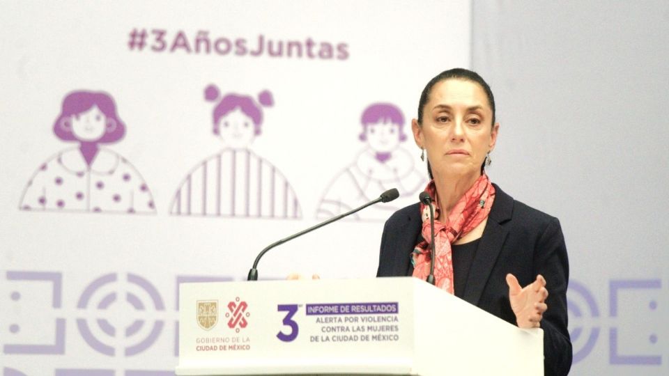 Claudia Sheinbaum, jefa de Gobierno de la CDMX.