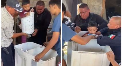 Niño se atora en una lavadora y se vuelve viral en TikTok: VIDEO