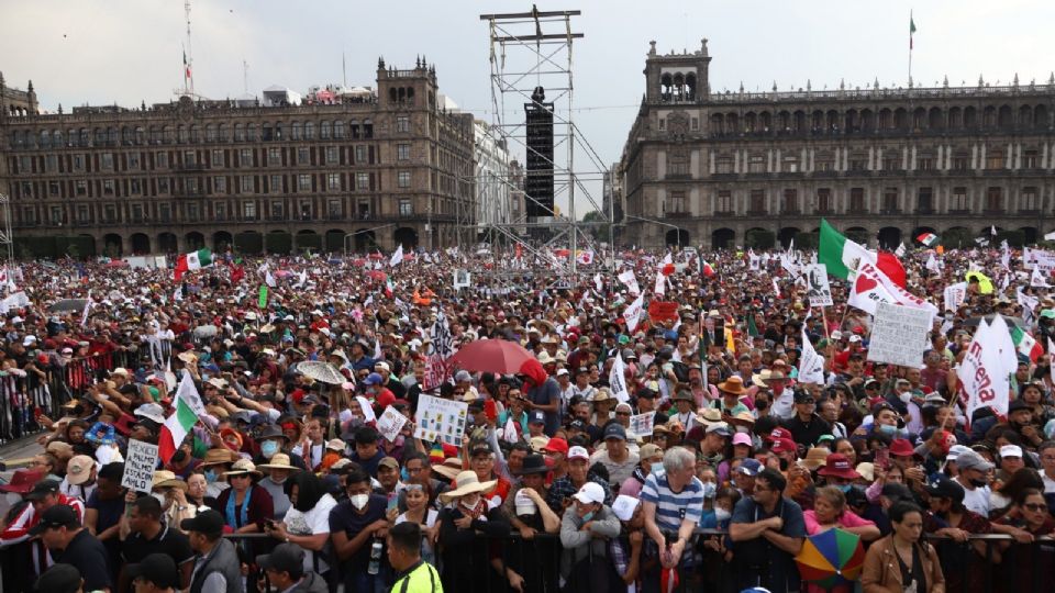 Marcha de AMLO concentró a más de 1 millón de personas