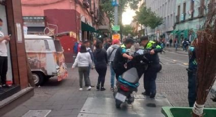 Oficiales de tránsito recuperan vialidades en la alcaldía Cuauhtémoc