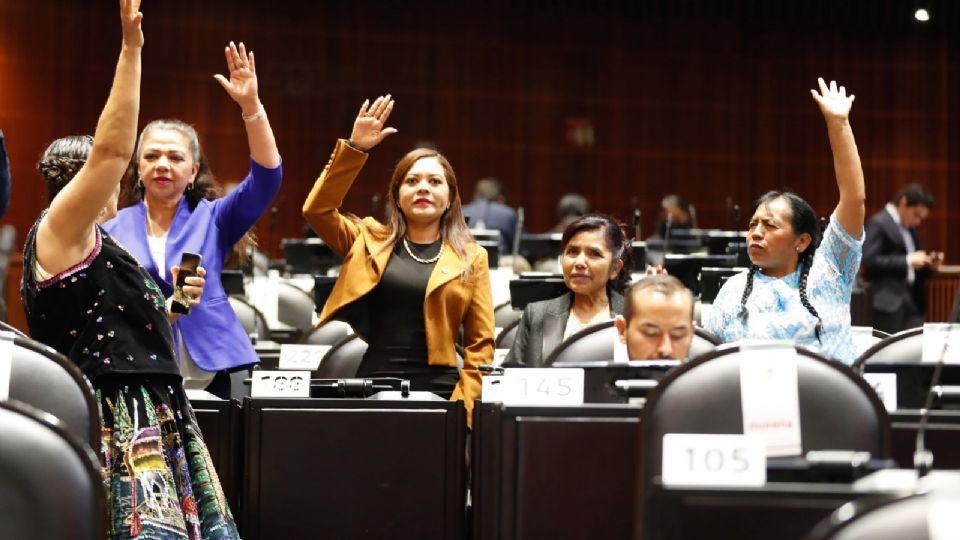 Sesión en la Cámara de Diputados.